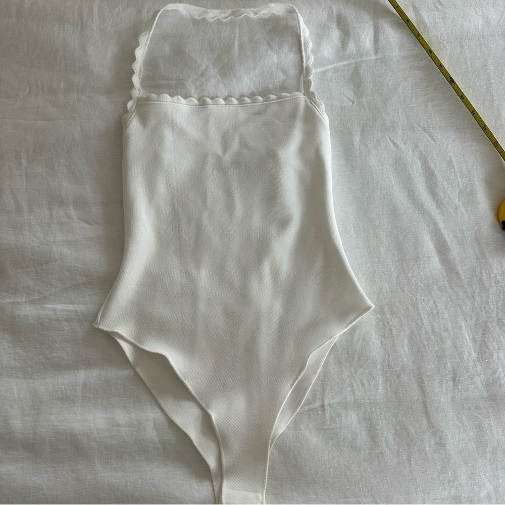 Zara Off-White Bodysuit